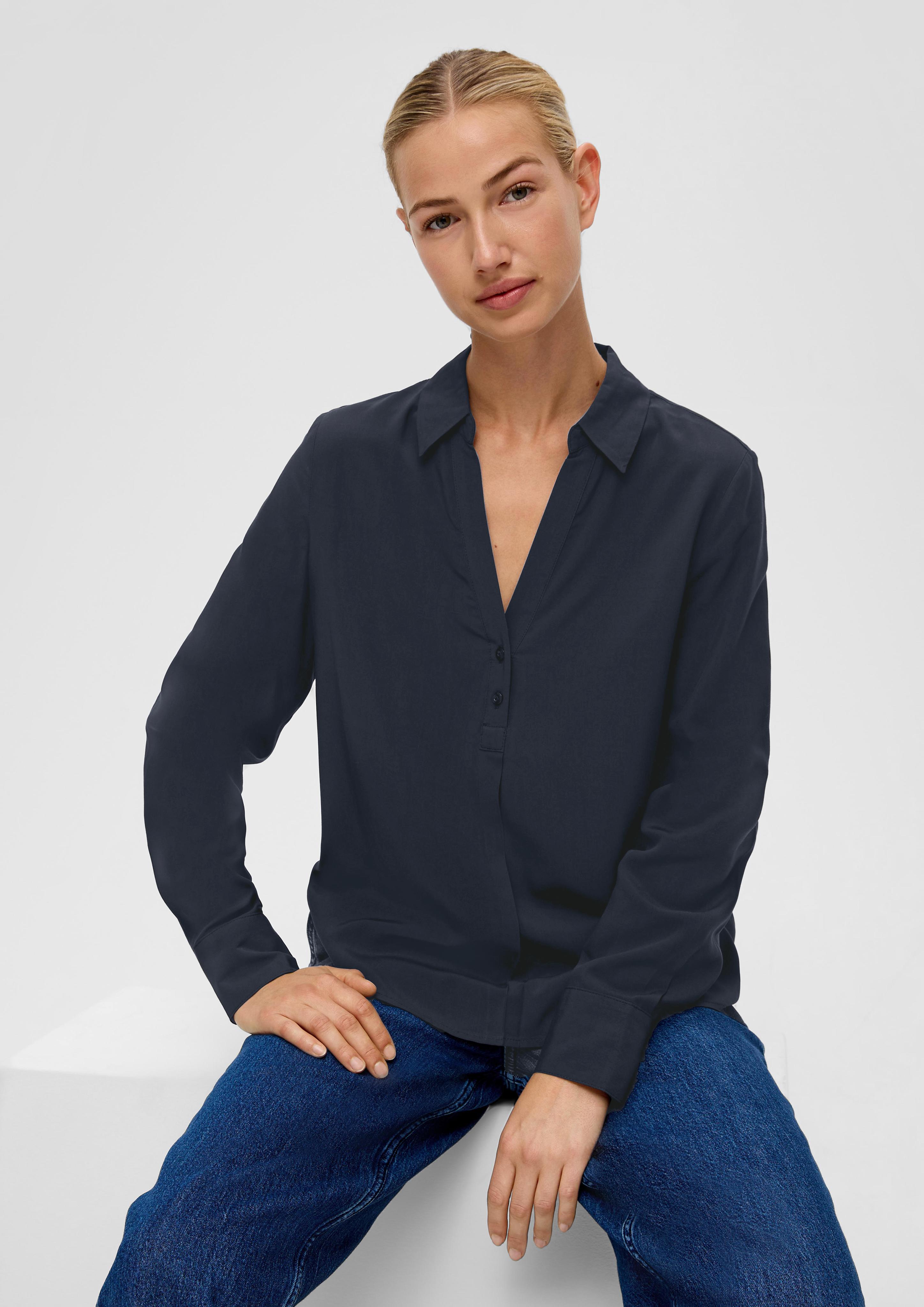 Fließende Viskosebluse  2133817-5959