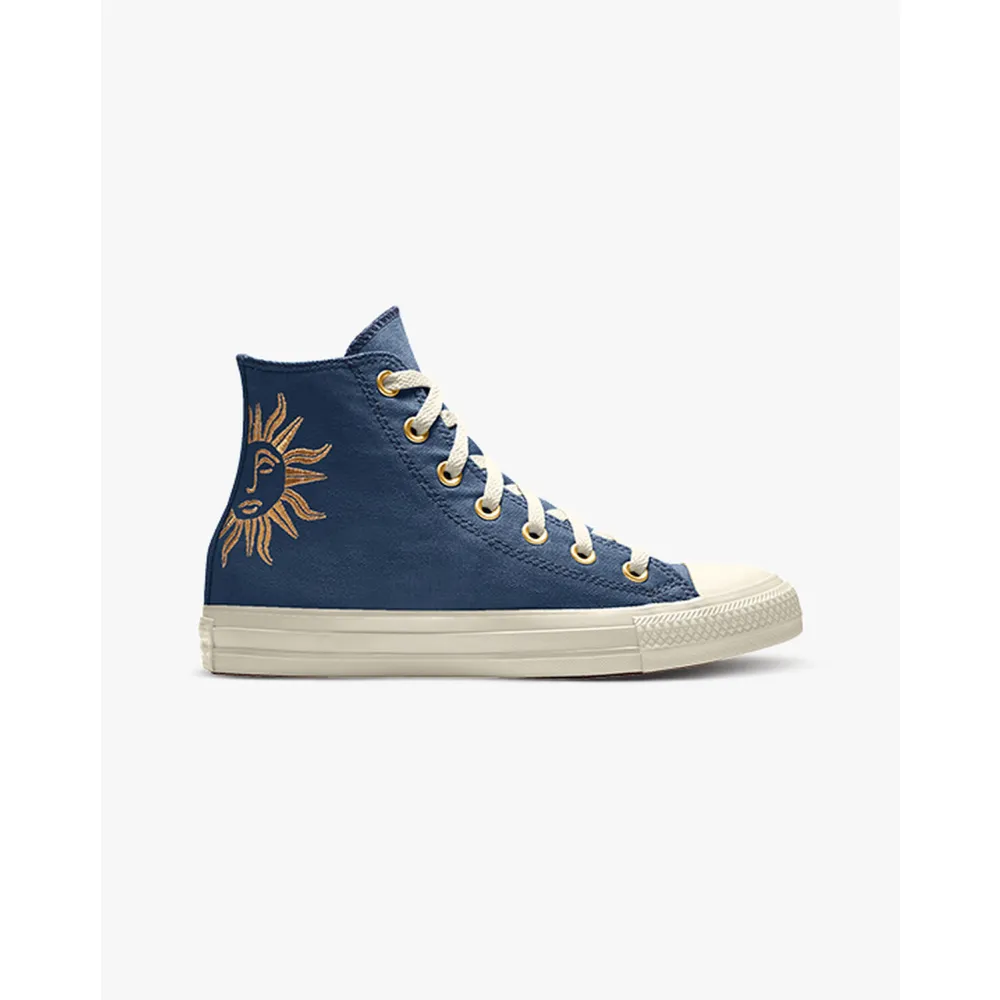 Converse Custom Chuck Taylor All Star Embroidery By You 163038CHO23_CONVERSENAVY_SUN_G / blau