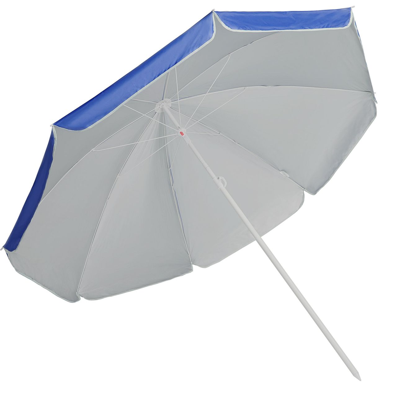 Kingsleeve Sonnenschirm Cyprus Blau 180cm Neigefunktion