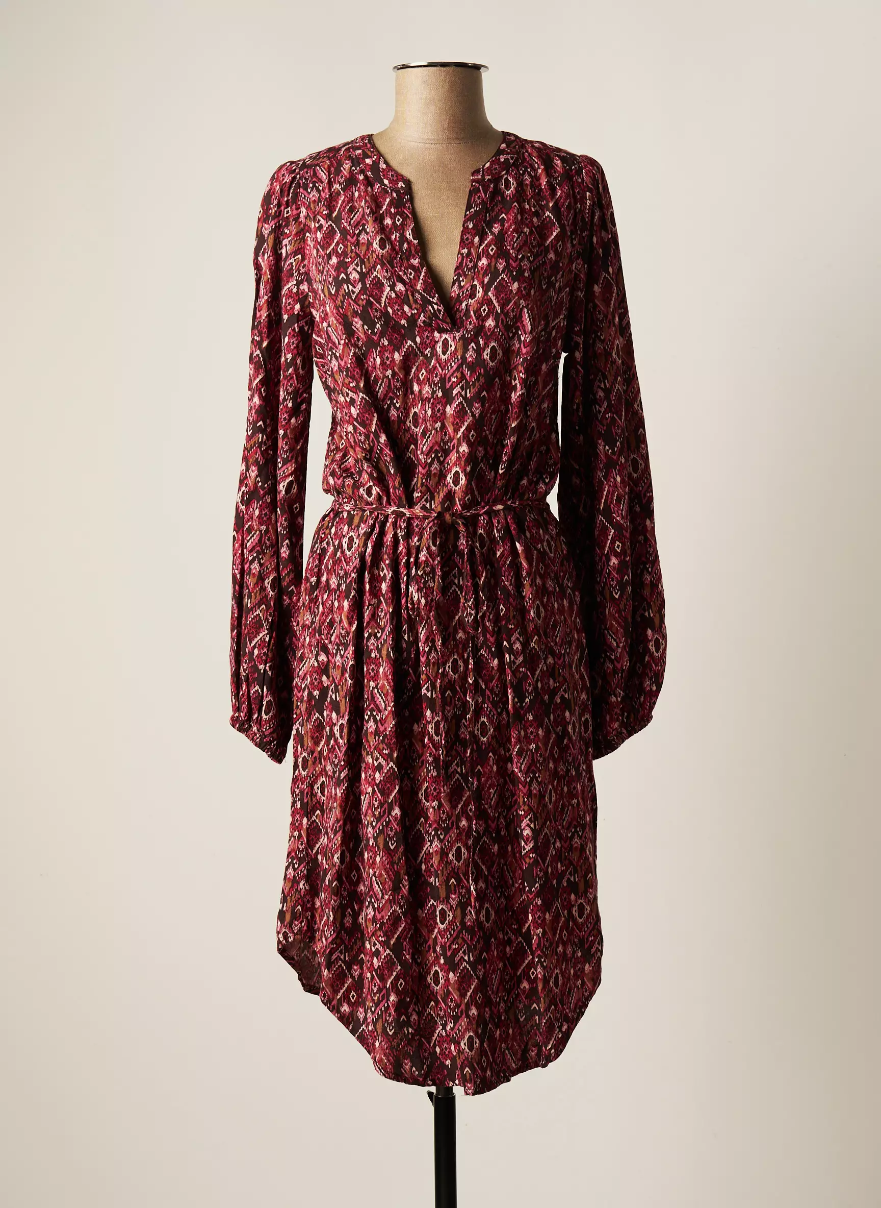 Jensen Robes Mi Longues Femme couleur rose