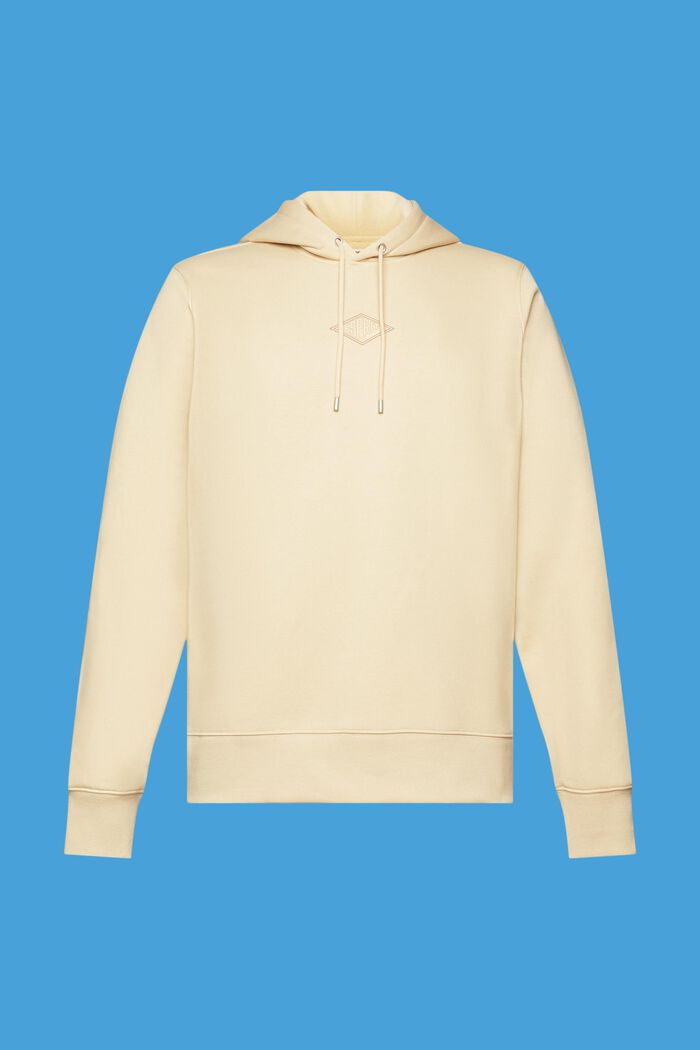 Baumwoll-Kapuzensweatshirt mit Logo