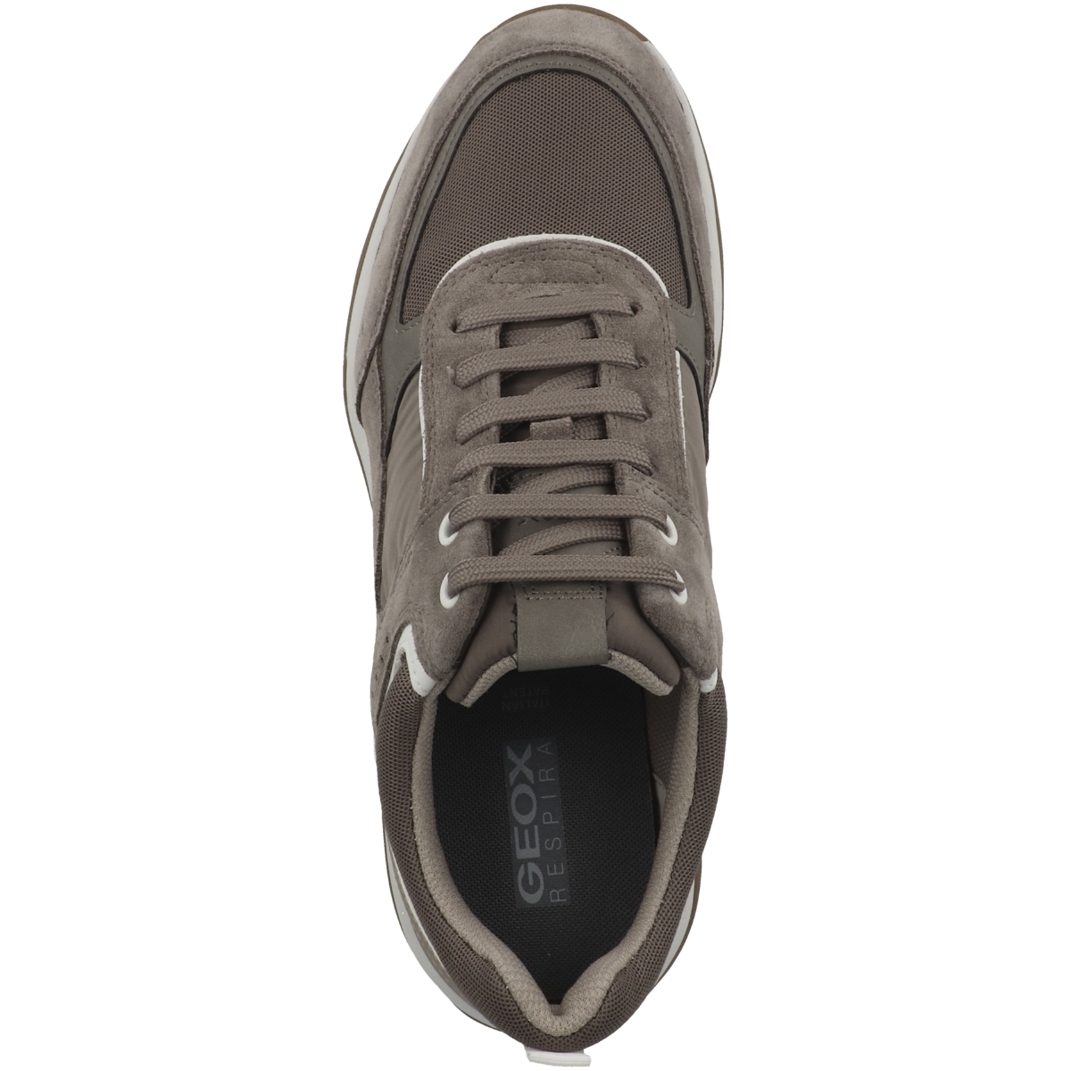 Geox U Litio A Sneaker low grau