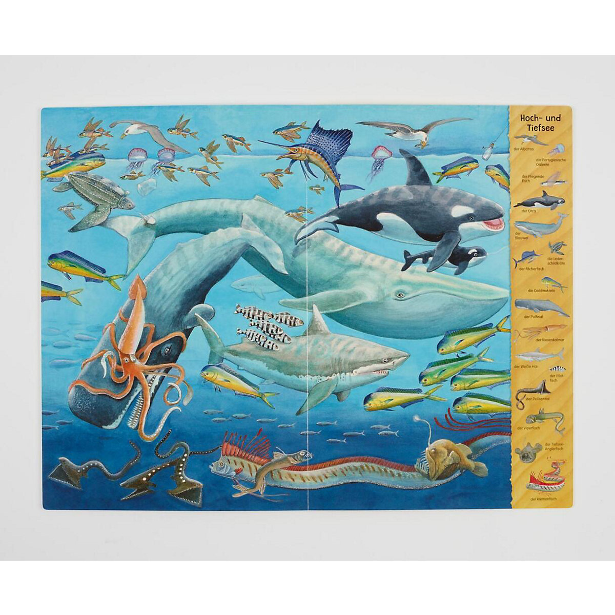 Das Riesen-Meer-Wimmelbuch