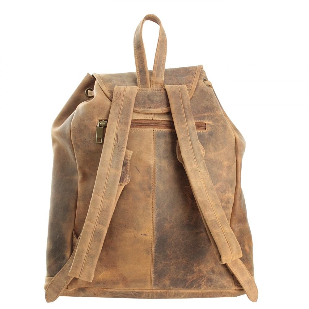 HAROLDS Handtaschen grün RUCKSACK LEDER
