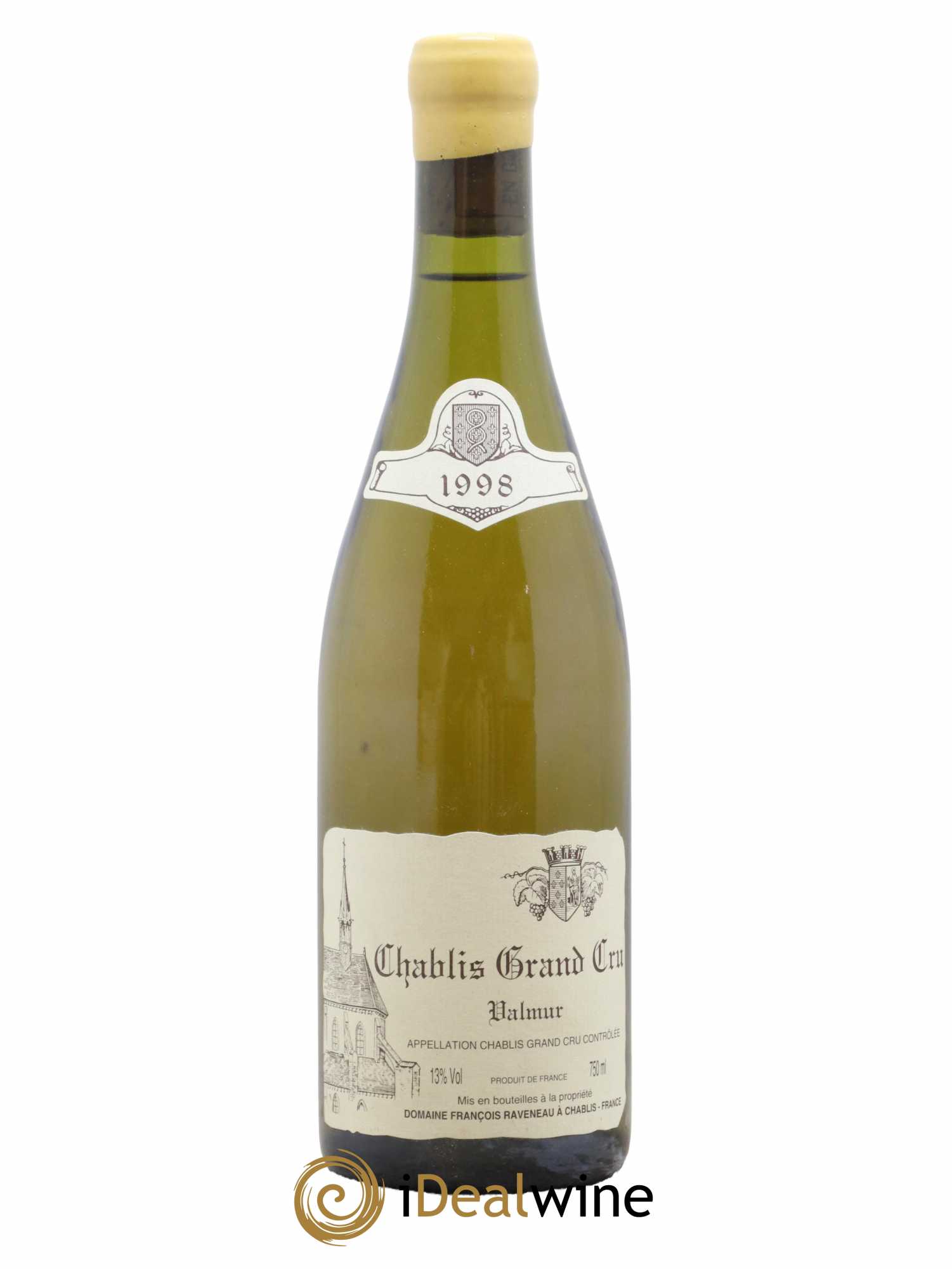 Chablis Grand Cru Valmur Raveneau (Domaine)  1998 - Lot de 1 Bouteille