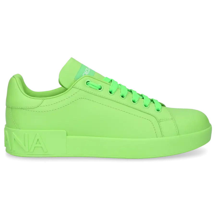 Dolce & Gabbana - Sneaker low PORTOFINO Nappaleder - grün