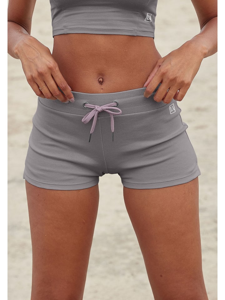 LASCANA ACTIVE Shorts in stone günstig kaufen
