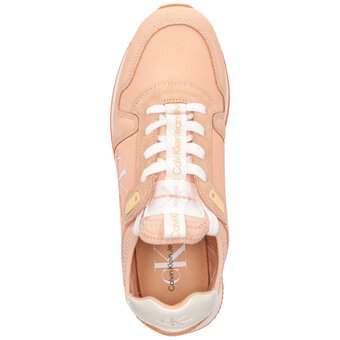 Calvin Klein Runner sock Lace Up in orange