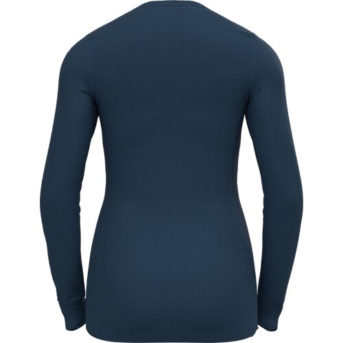DAMEN LANGARM SHIRT BL TOP CREW NECK L/S MERINO 200