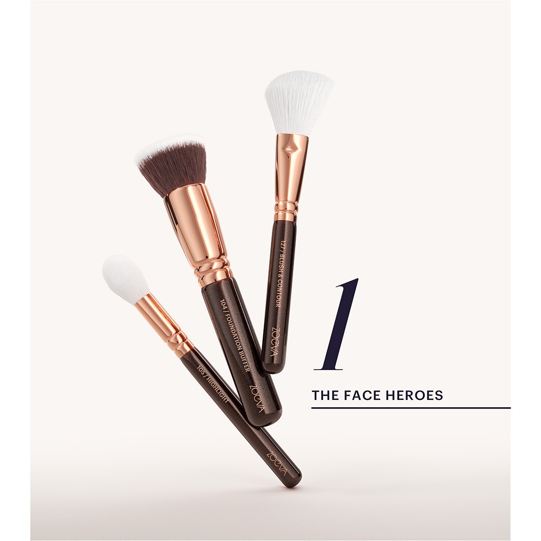 THE ARTISTS BRUSH SET (ROSÉ GOLDEN EDITION)