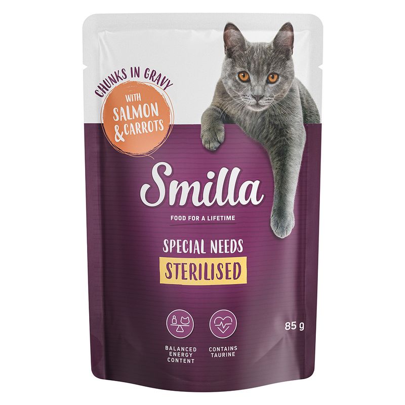 Smilla Sterilised Häppchen mit Gemüse 12 x 85 g