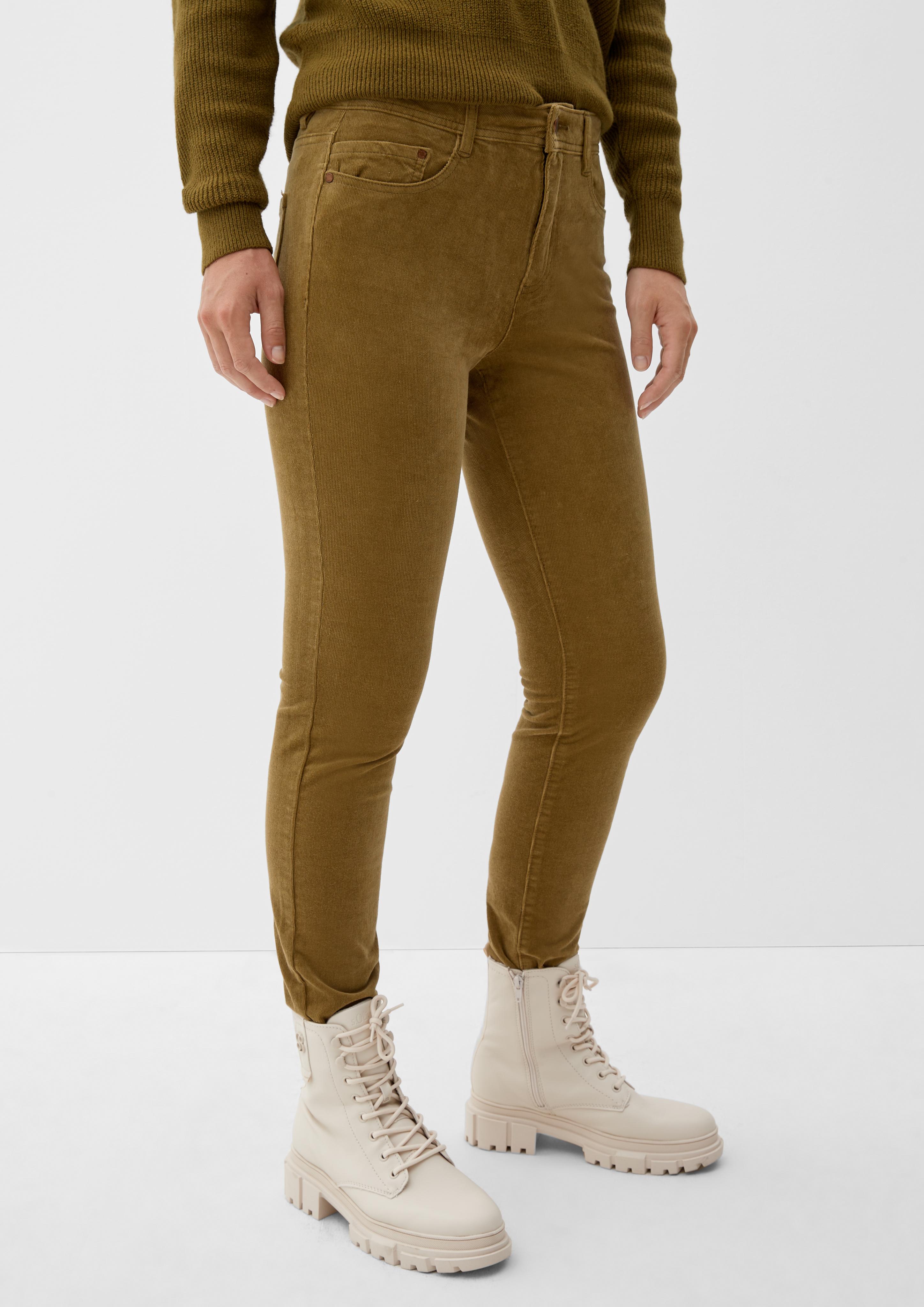 Slim: Hose aus Feincord  2121474-7734