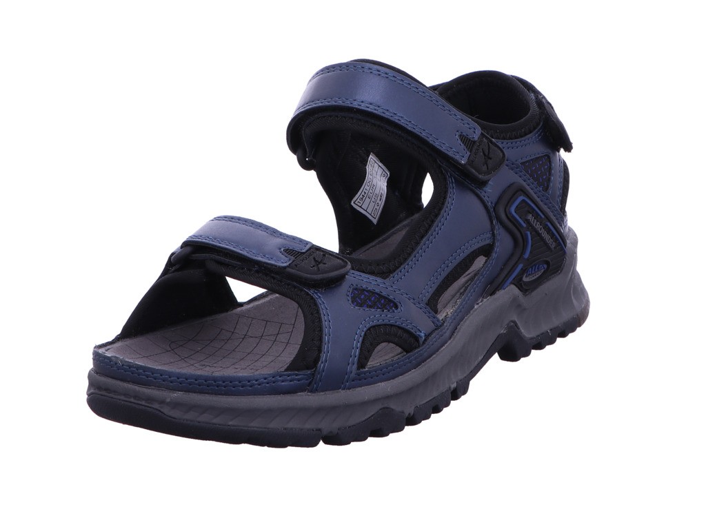 MEPHISTO Riemchen Sandalen blau