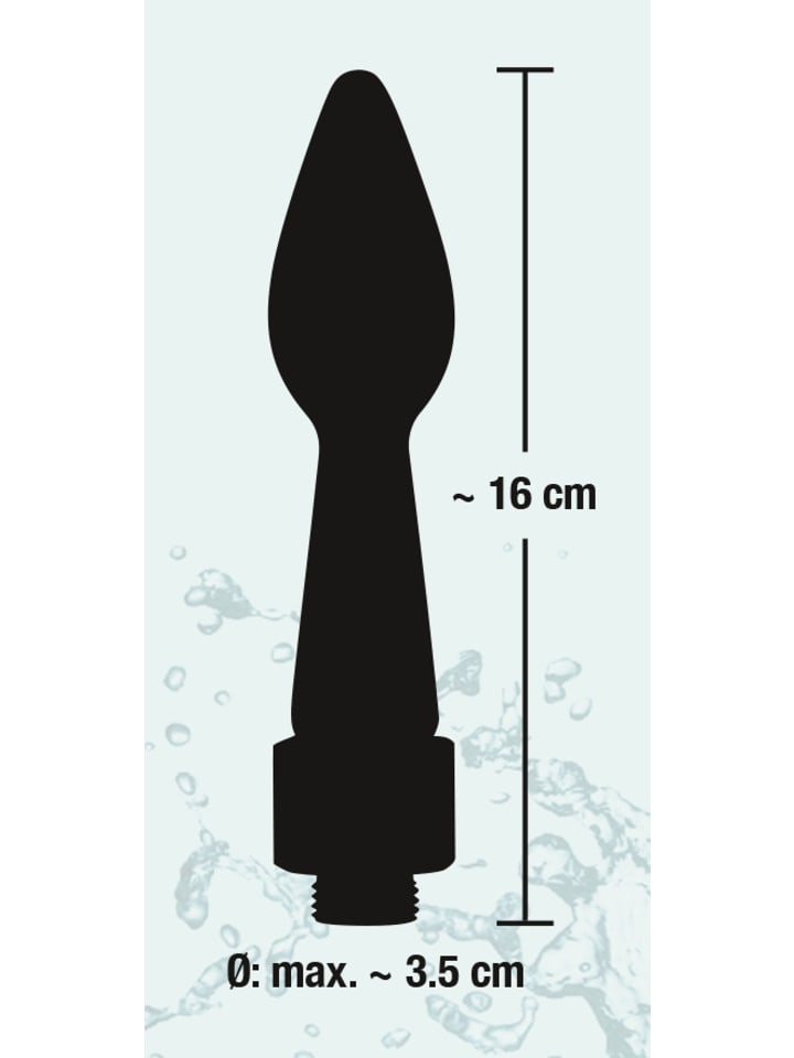 You2Toys Duschaufsatz Analdusche Rear Splash in schwarz günstig kaufen 16 cm