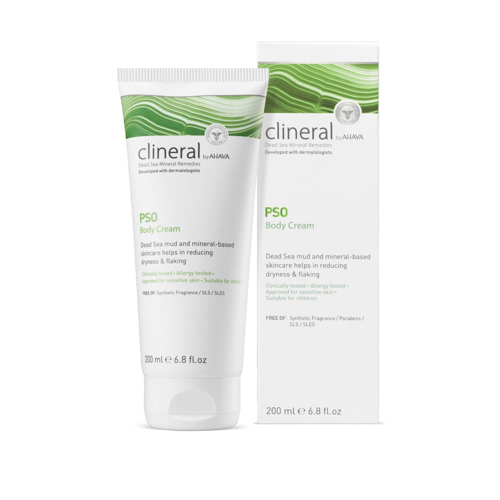 AHAVA Clineral PSO Body Cream 200ml Crème pour le corps