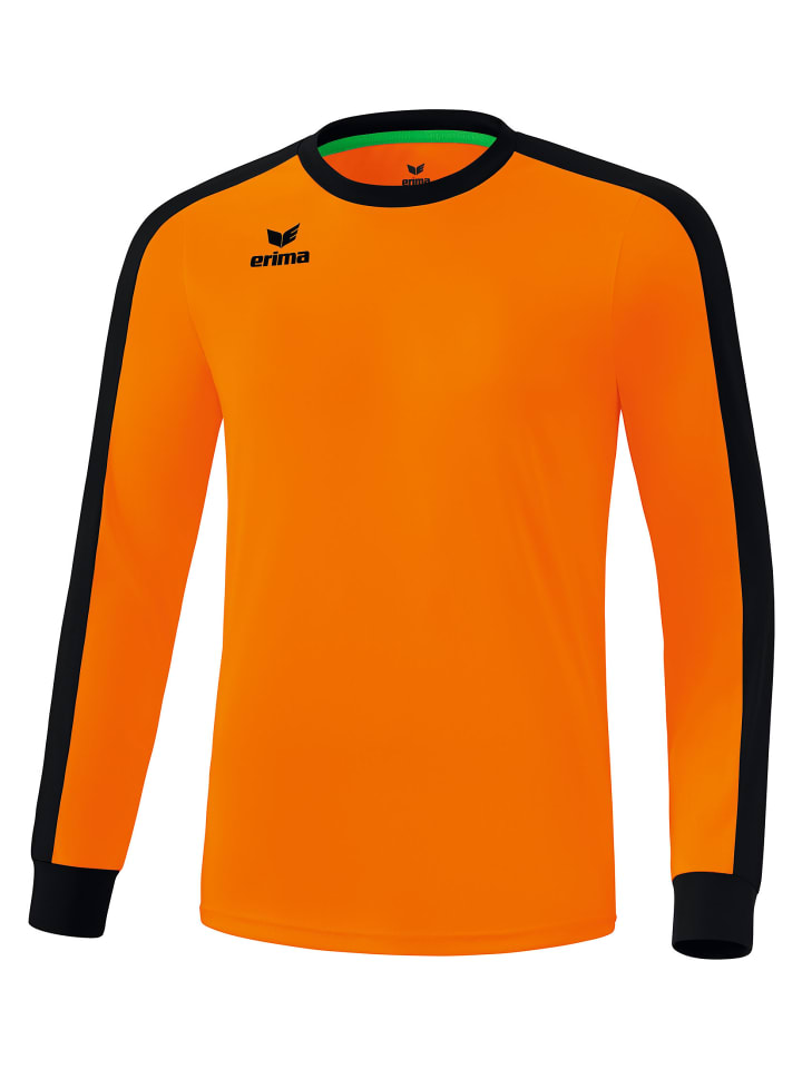 erima Retro Star Trikot langarm in new orange/schwarz günstig kaufen