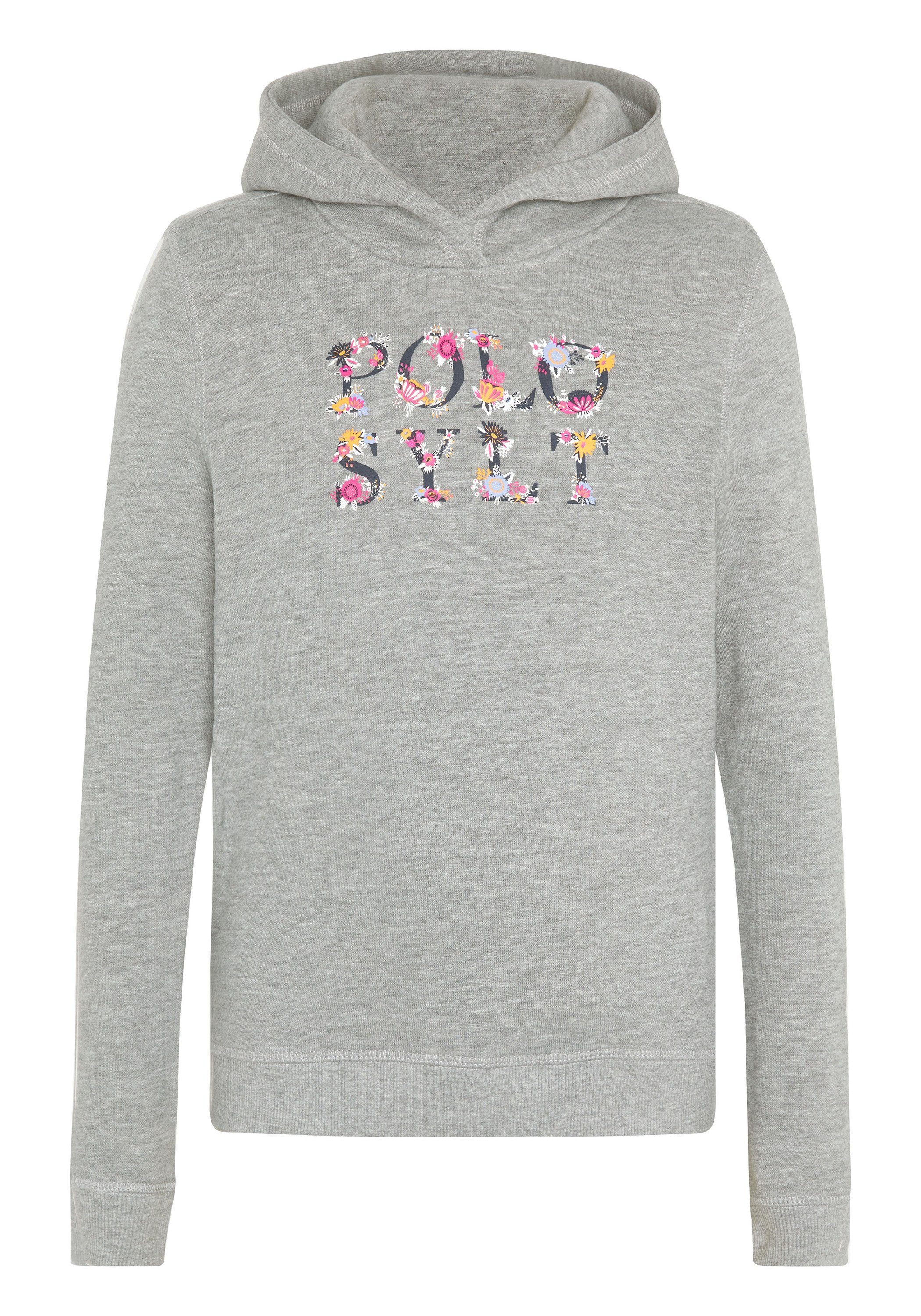 Polo Sylt Sweatshirt mit floralem Logodesign