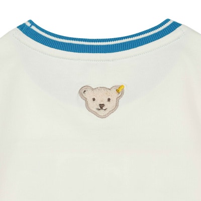 T-Shirt kurzarm, weiß für Jungs