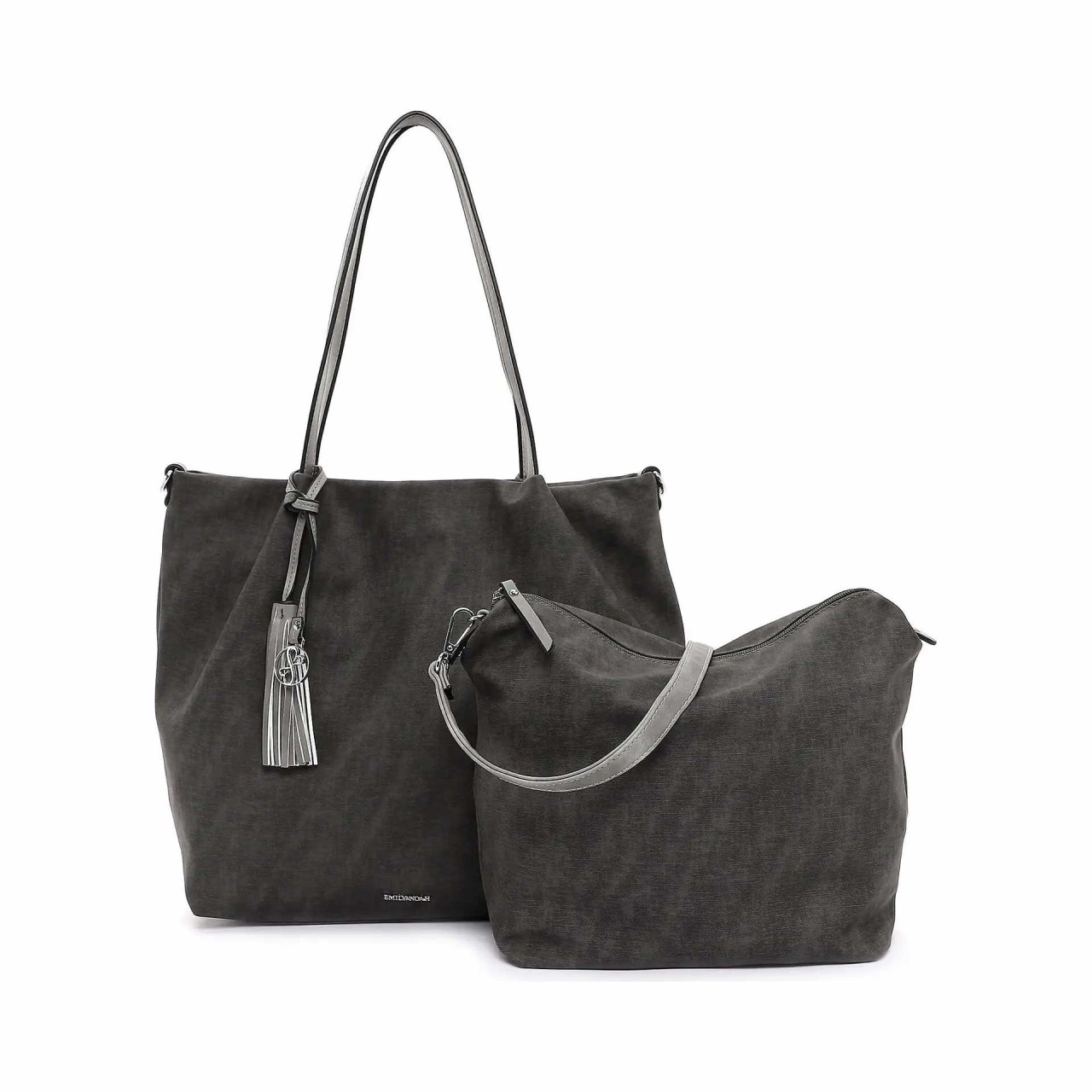 EMILY & NOAH Handtaschen grau Elke
