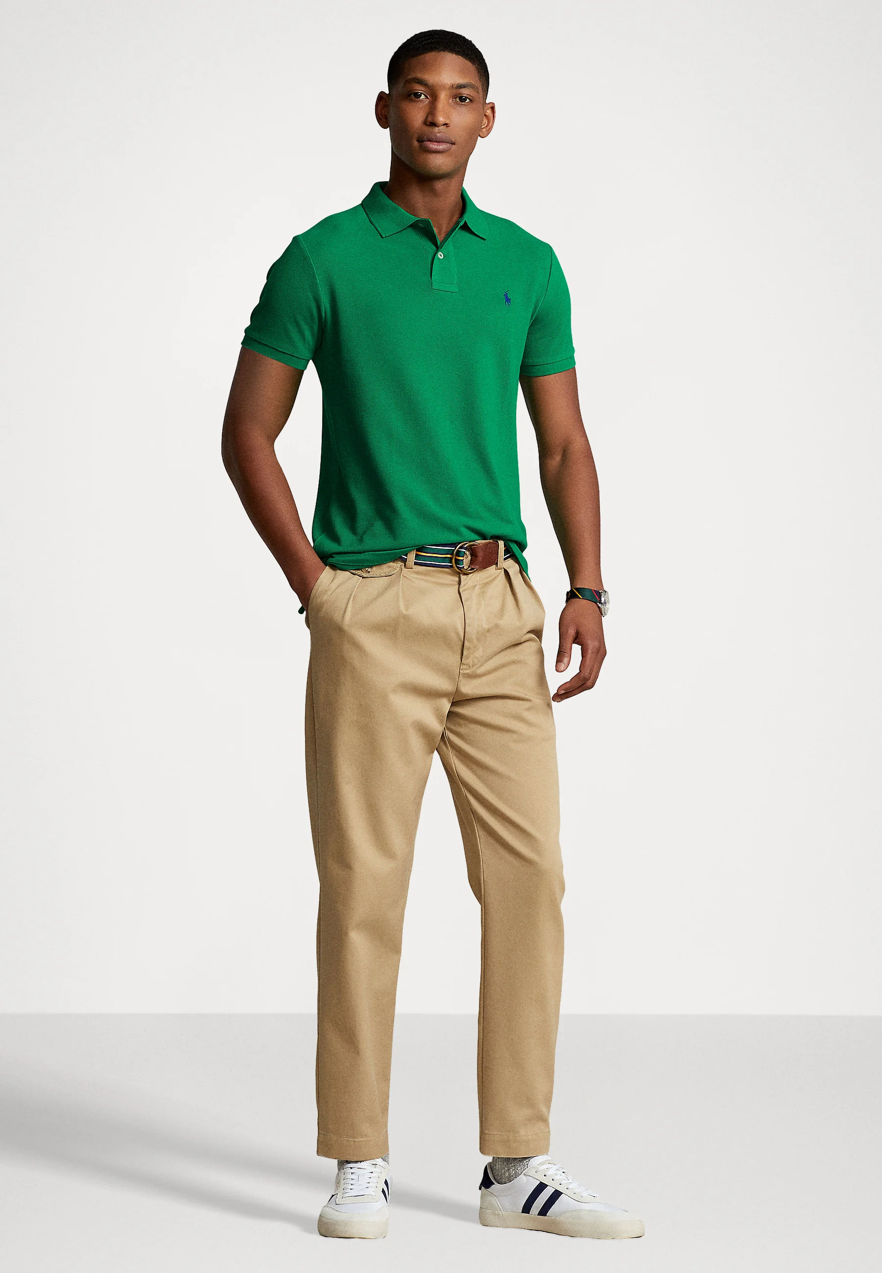 Polo Ralph Lauren Camisa polo de malla ajustada personalizada - Polo