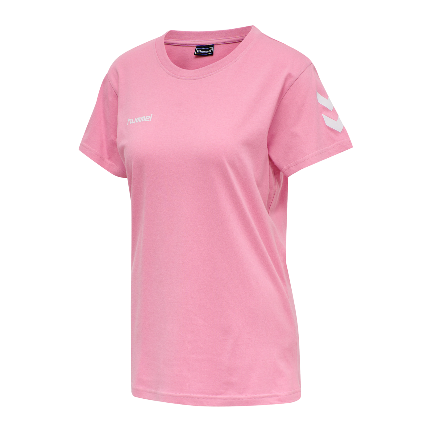 Hummel Cotton T-Shirt Damen Rosa F3257