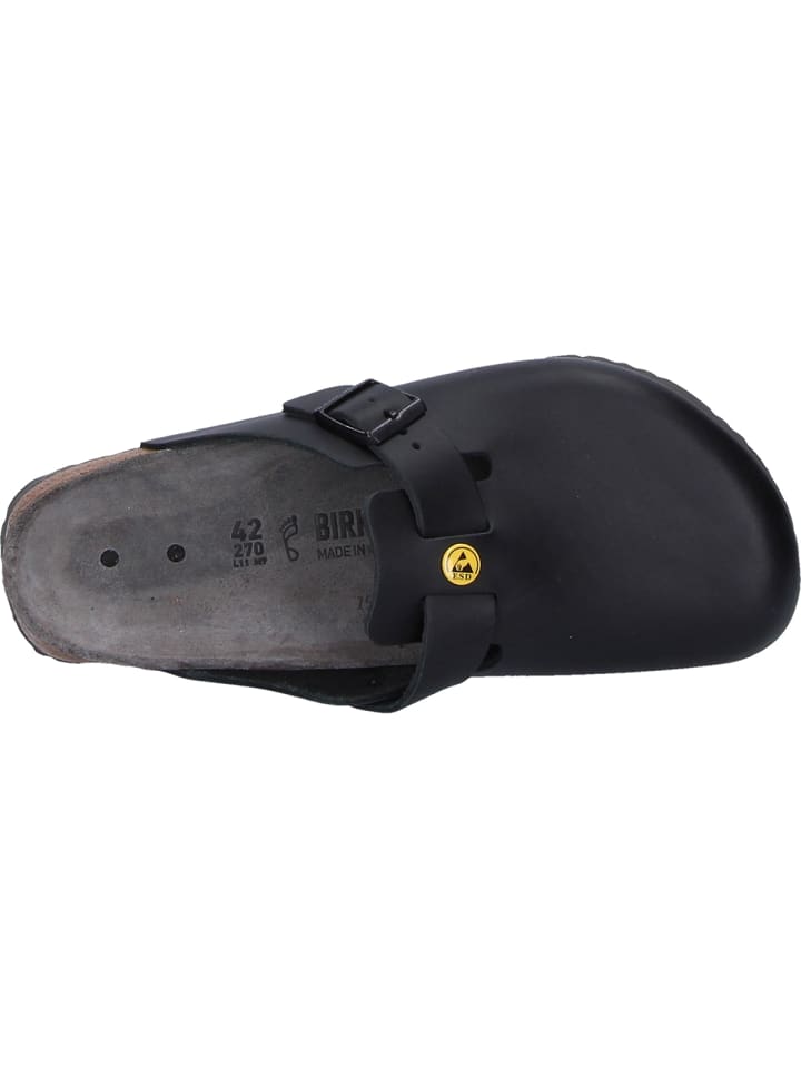 Birkenstock Pantoletten Boston ESD in schwarz günstig kaufen