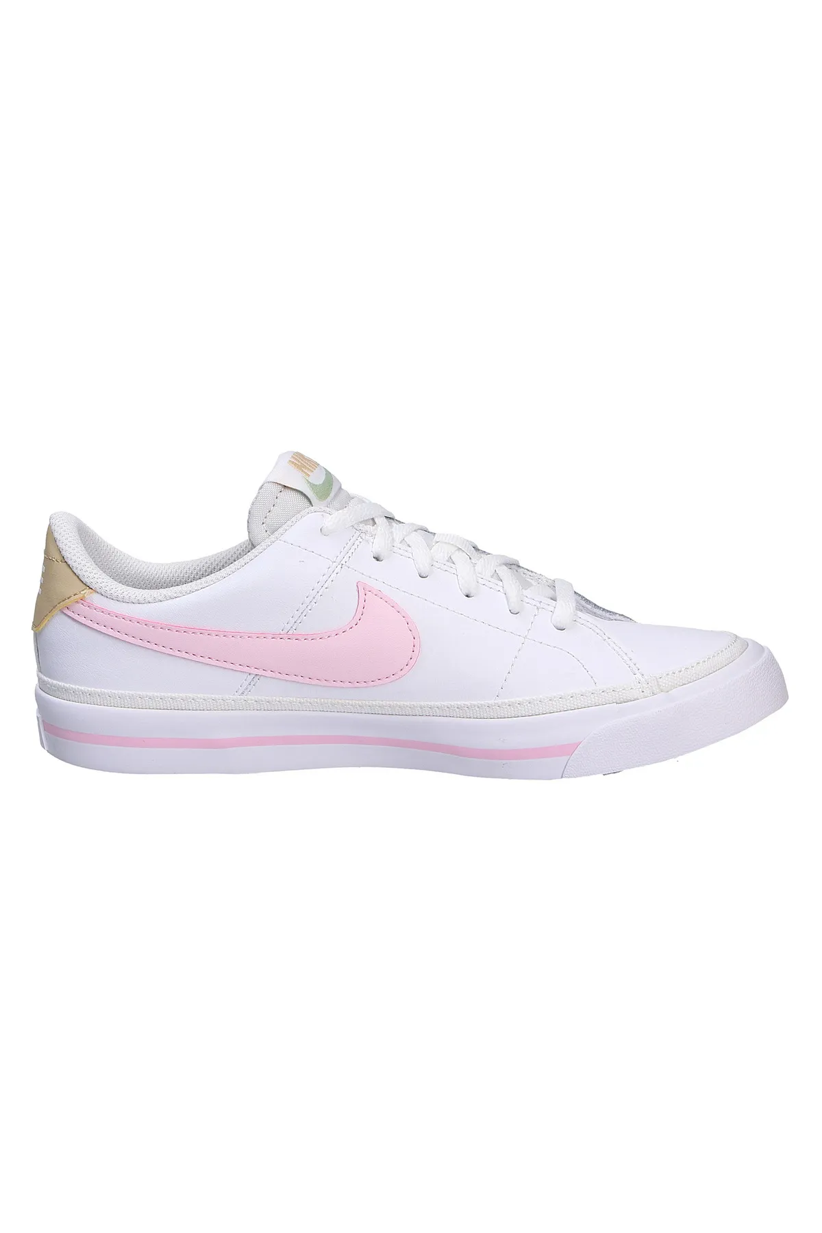 Nike  Schnürschuh - Weiß - Flacher Absatz