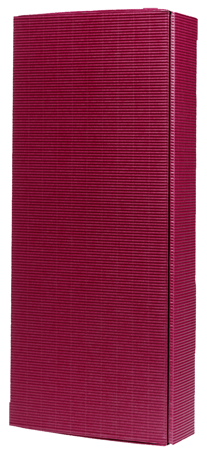 Famulus Präsentkarton liegend 'Modern Bordeaux' 3er