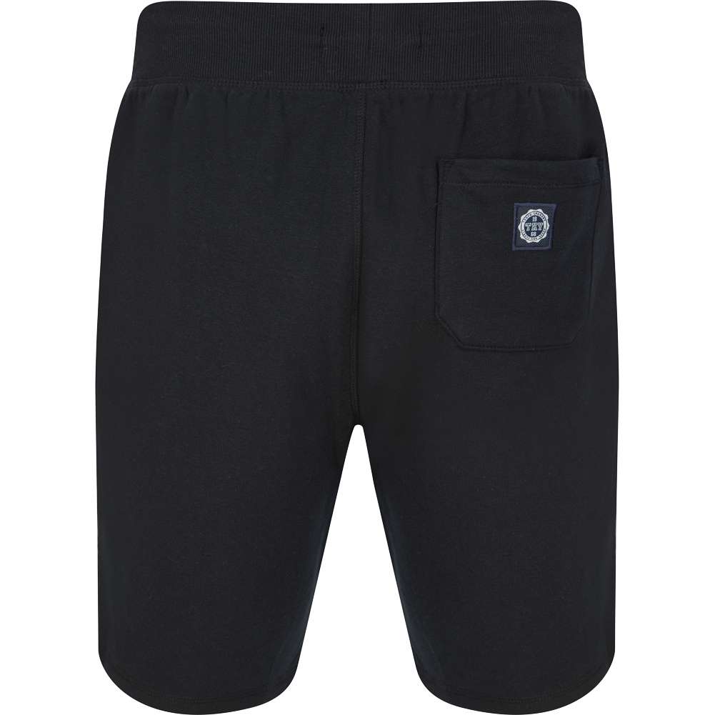 Tokyo Laundry Script Herren Sweat Shorts 1G16065 Pirate Black