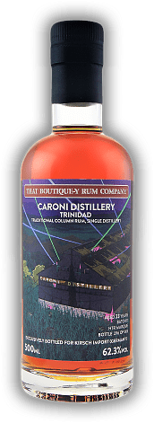 That Boutique - Y Rum Company Caroni Trinidad Traditional Column Rum 23 Years Batch 11 (TBYR) 62,3% That Boutique - Y Rum Company Caroni Trinidad Traditional Column Rum 23 Years Batch 11 (TBYR) 62,3% Schwerer Melasse-Rum mit einzigartigem Geschmacksp