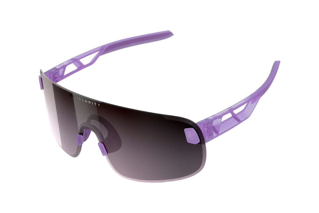 POC Elicit - Purple Quartz Translucent/Violet/Silver Mirror