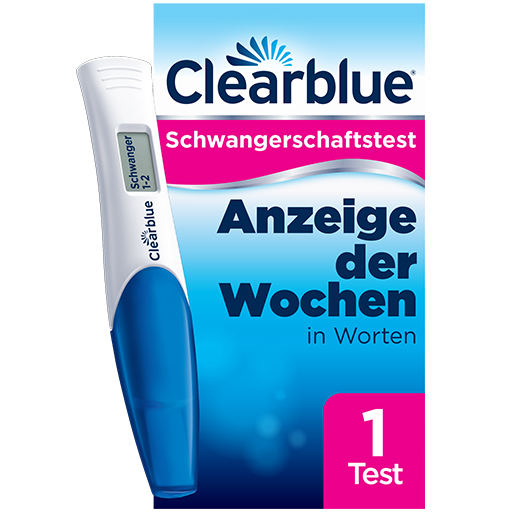 CLEARBLUE Schwangerschaftstest m.Wochenbestimmung  1 St  Test
