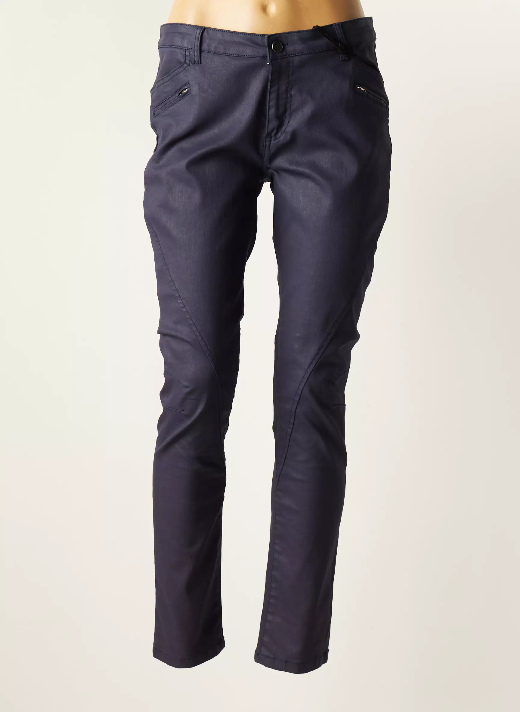 Rivieres De Lune Pantalons Slim Femme couleur violet