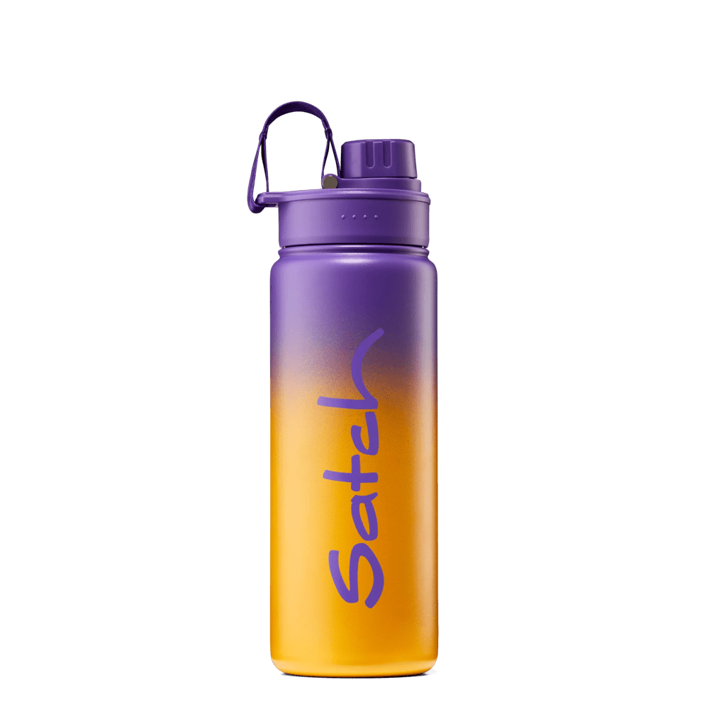 Trinkflasche Purple Graffiti