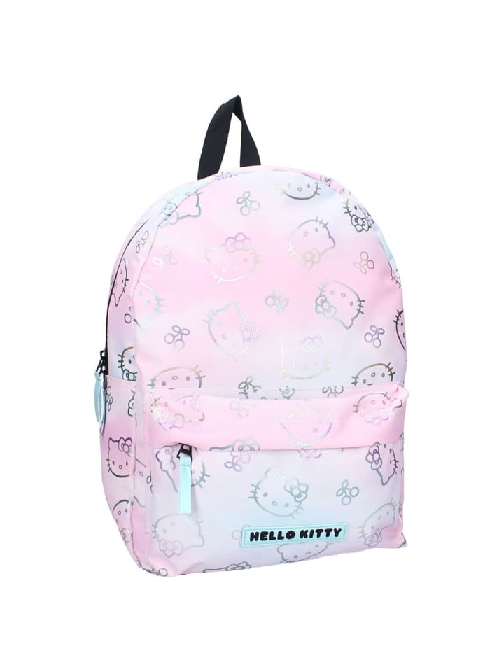 COFI 1453 Hello Kitty Rucksack –geräumigem Hauptfach und verstellbaren in Rosa günstig kaufen 39 cm