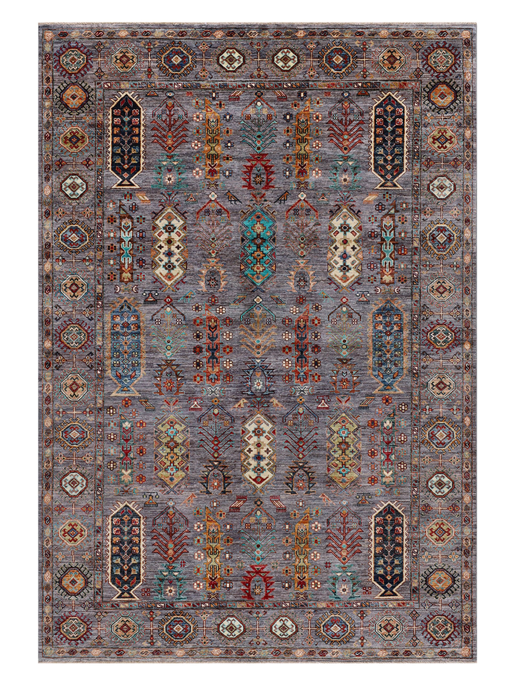 Kazak Ghazni ca. 176 x 260 cm, Unikat / Einzelstück