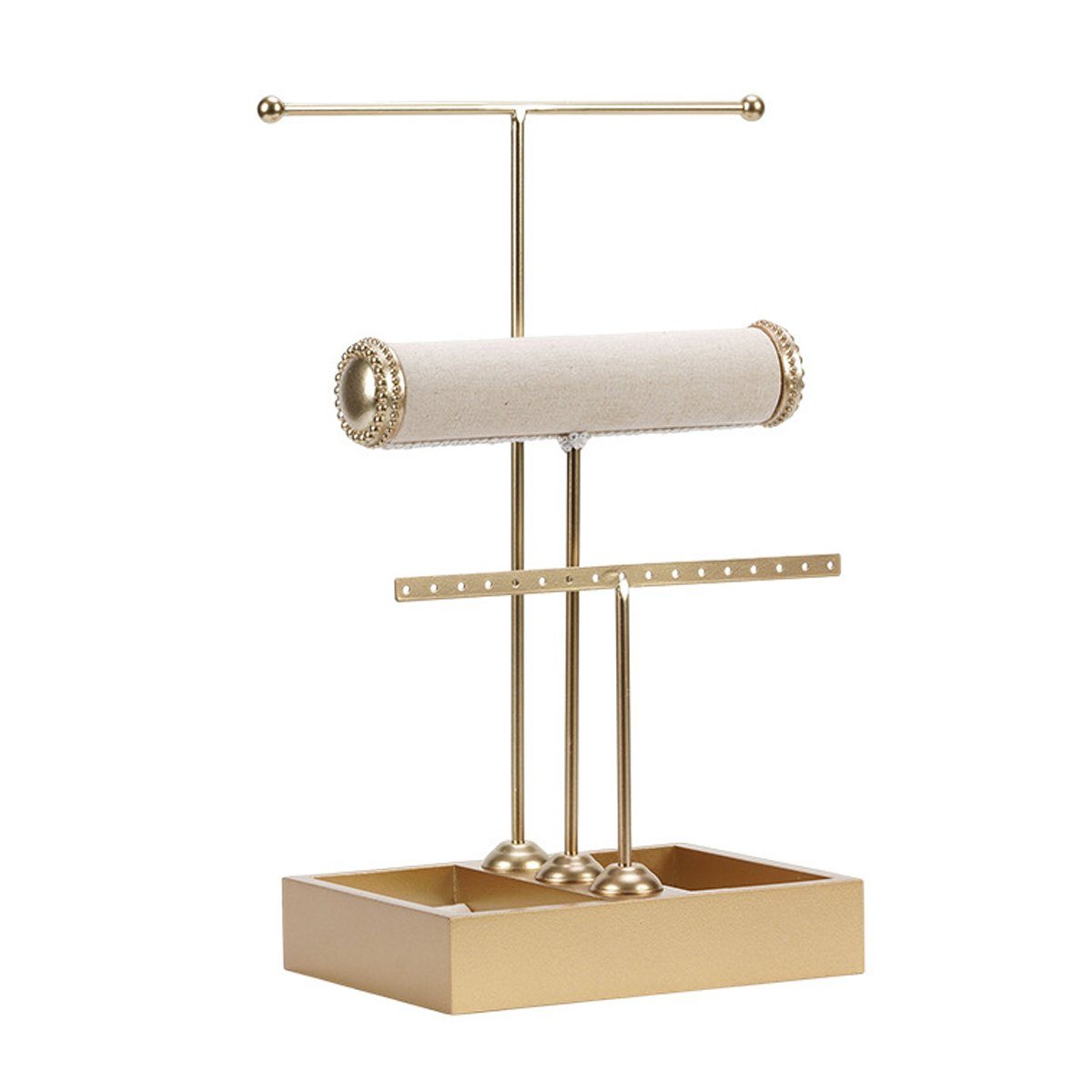 Hikeren Schmuckständer 3-Tier Schmuckhalter Kettenhalter,Höhenverstellbarer Halsketten Halter