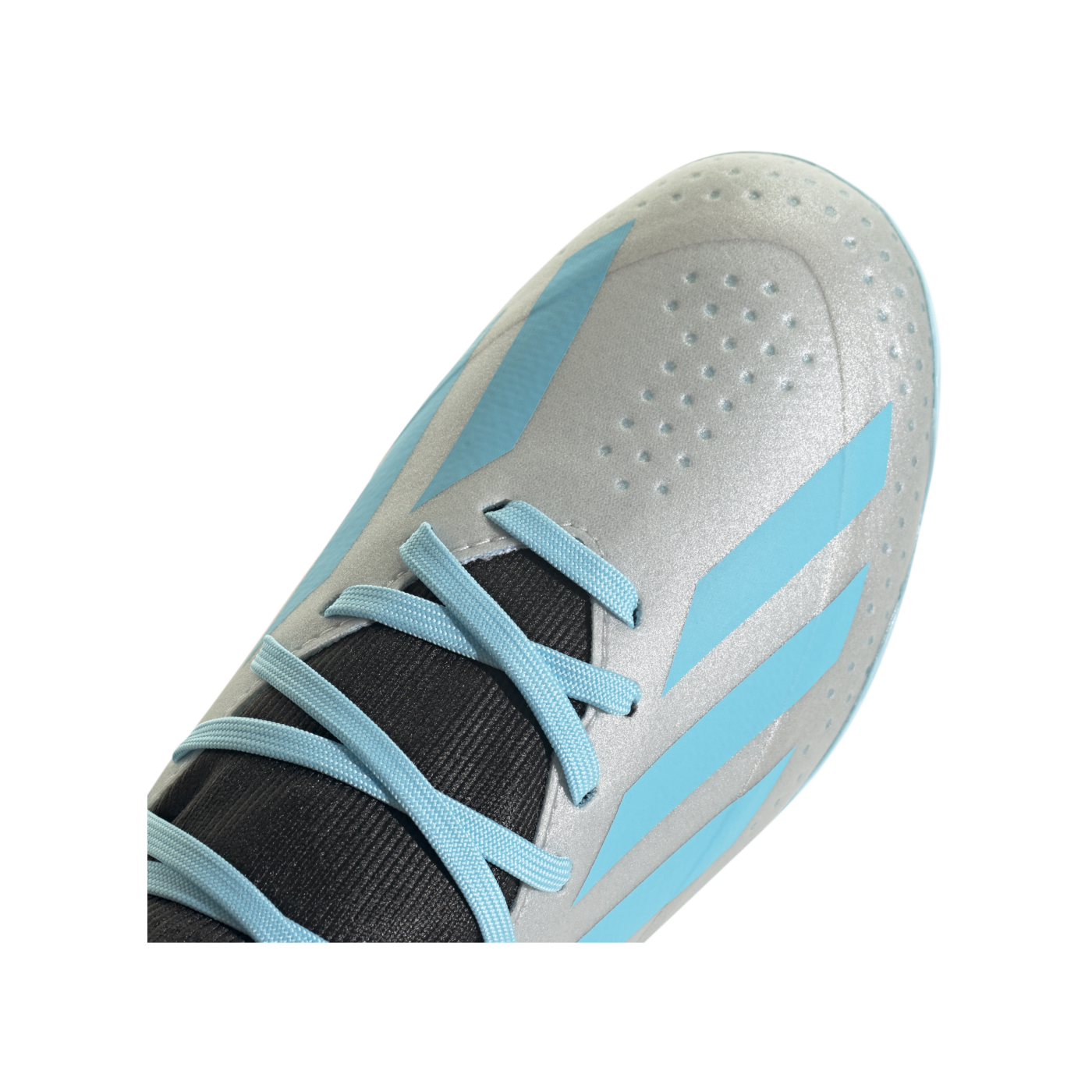 adidas X Crazyfast Messi.3 MG Kids Silber Blau