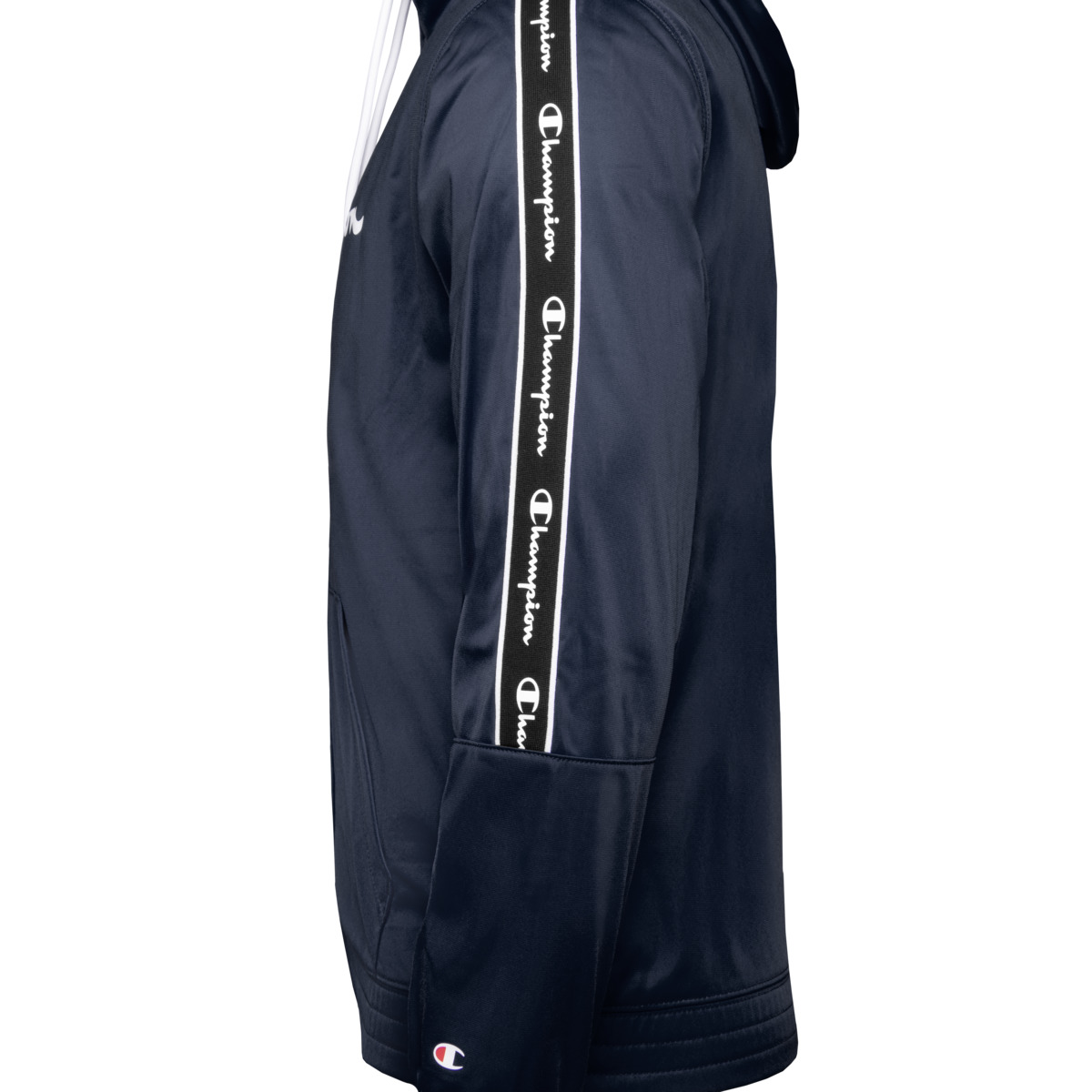 Champion Hooded Full Zip Sweatjacke blau