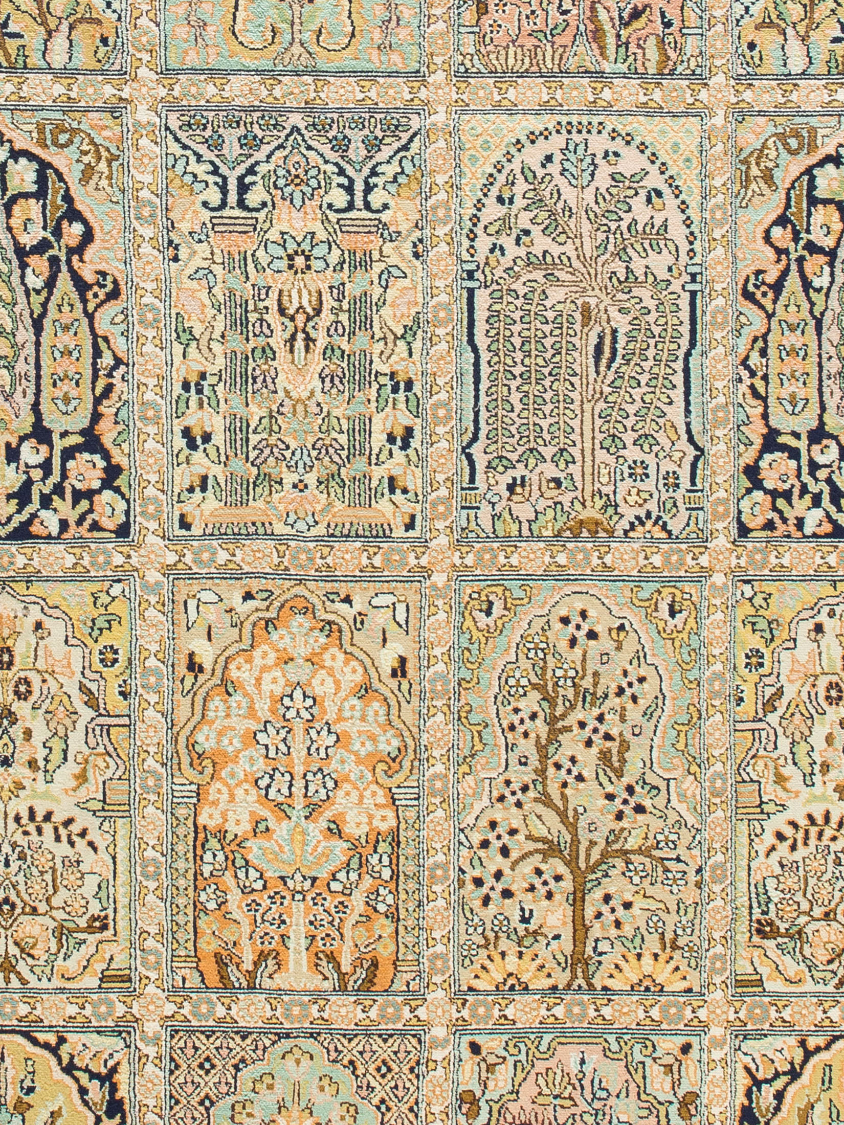 Kaschmir Seide 18/18 ca. 243 x 312 cm, Unikat / Einzelstück