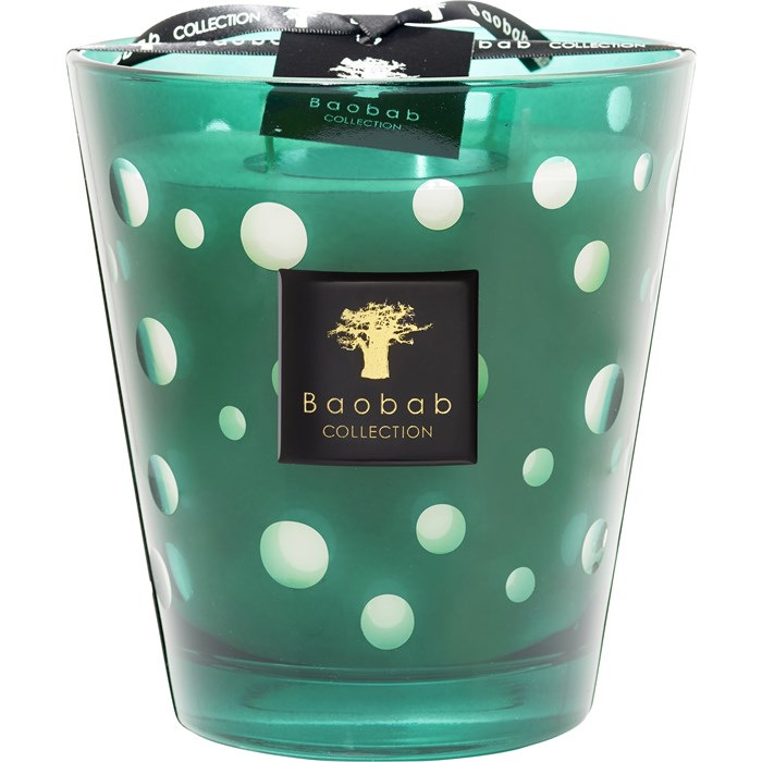 Kerze Green Bubbles