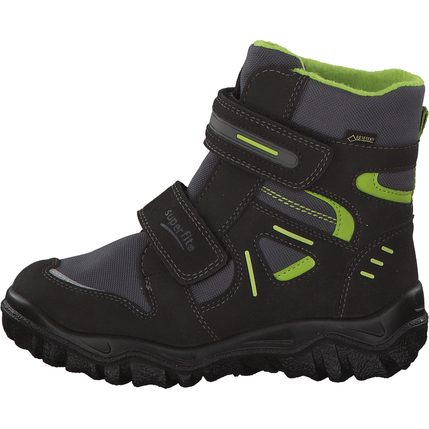 Superfit HUSKY 09080, Winterstiefel, Kinder, 22 schwarz/grün
