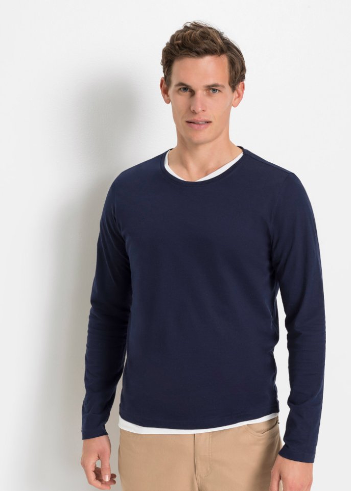 Langarmshirt (3er Pack)