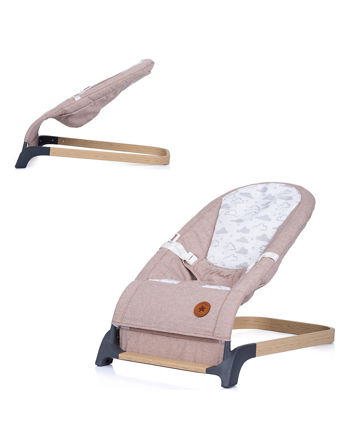 Babywippe Noah Holzoptik bis 9 kg Babywippen