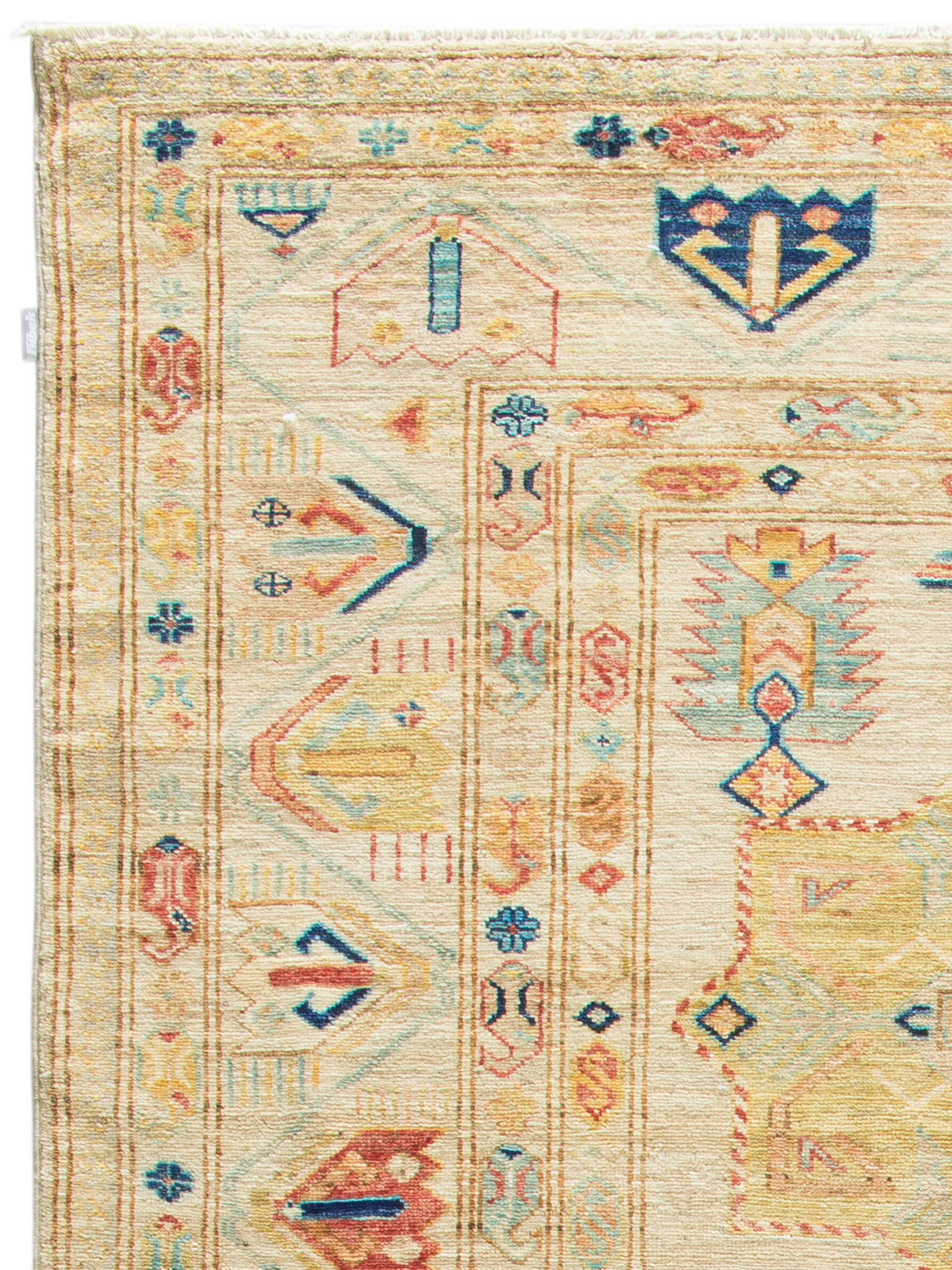 Kazak Ghazni ca. 239 x 307 cm, Unikat / Einzelstück
