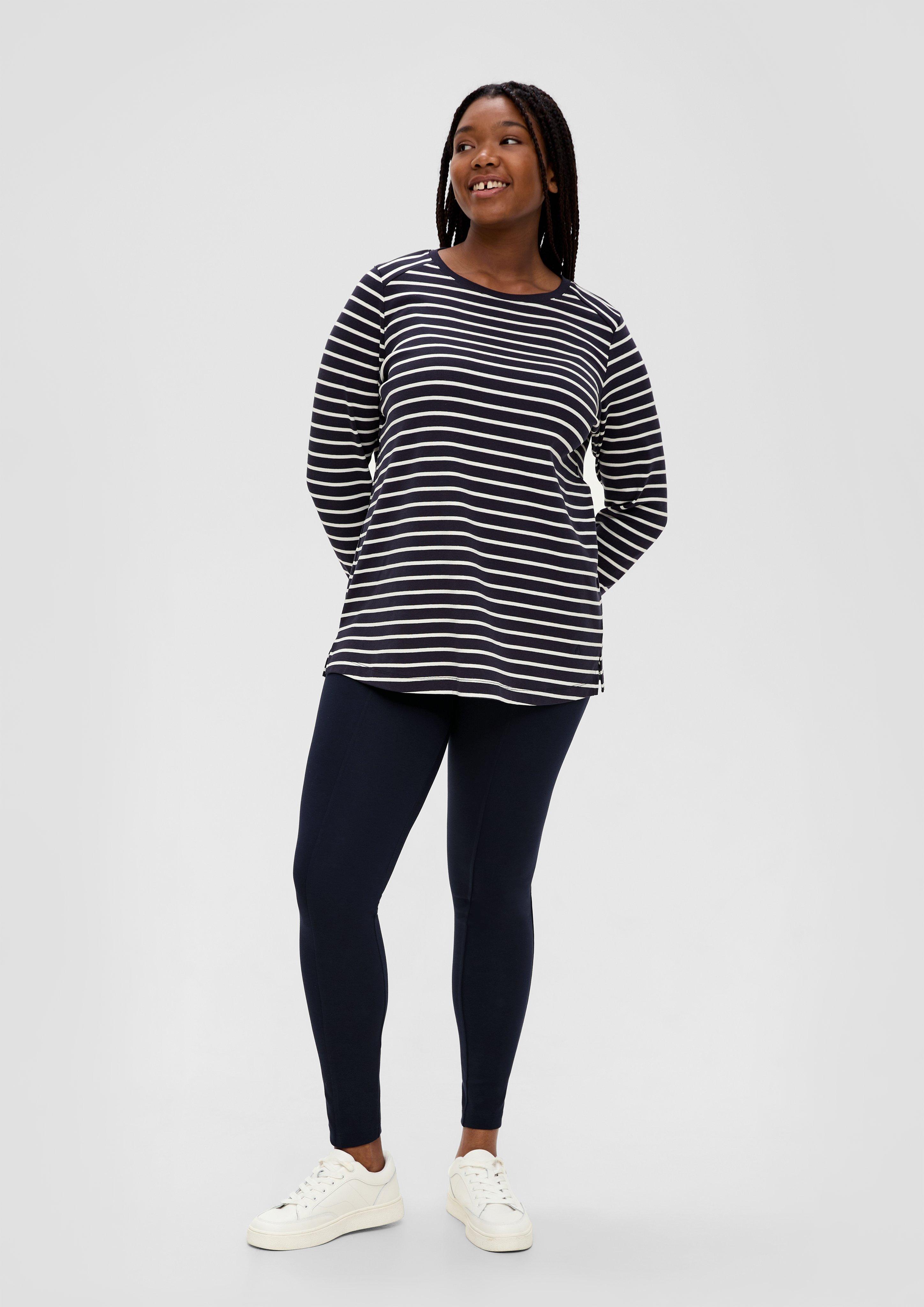 Leggings mit elastischen Inserts  2138007-5959