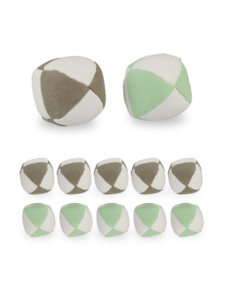 relaxdays 12 x Jonglierbälle - Ø 5 cm günstig kaufen onesize