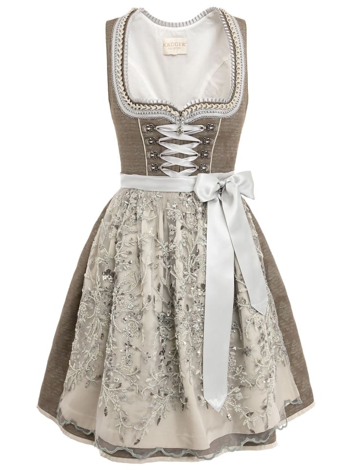 KRÜGER Midi Dirndl 117167 in schilf günstig kaufen
