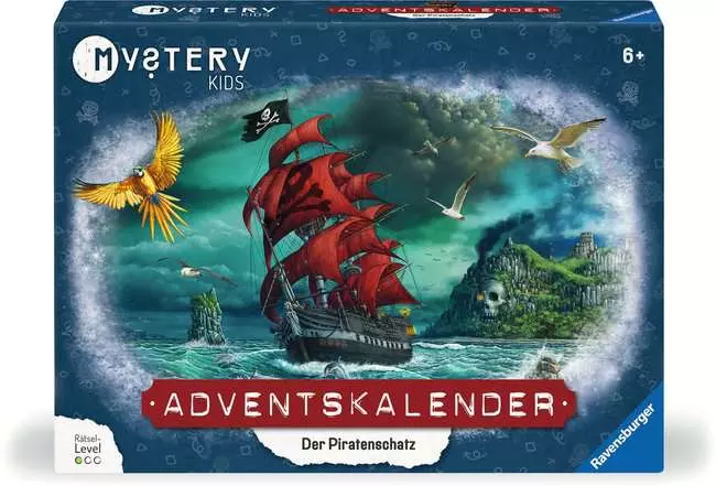 Mystery kids Adventskalender "Der Piratenschatz" - Kinderspiel ab 6 Jahren