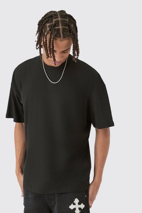 Oversize T-Shirt mit Explorer Space Print